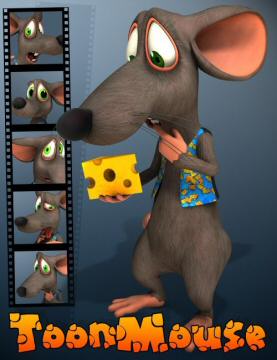 0_3D Universe Toon Mouse